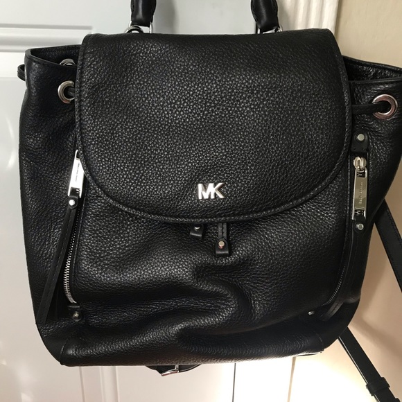Original Michael Kors Faux Leather Backpack - Picture 1 of 6